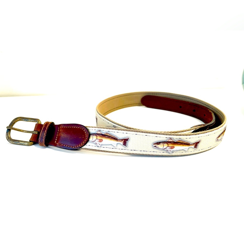 Croakies Fish Patterned Belt
